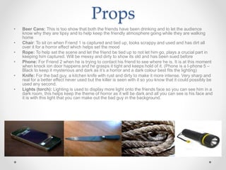 Costume
 Jacob - Will be wearing plane blue jeans as he is very basic and doesn’t
care too much about his appearance. He will also have a big baggy jumper
and some vans or converse as this fits the genre conventions. By using this
costume, you will be able to tell that Jacob is very plain and simple, he
doesn’t care too much about the little things in life and concentrates more
on things like his relationship with Emma more than himself.
 Emma – Will be wearing boots and a pair of jeans, she will also have a
band t-shirt on. These styles of clothing will make her fit into a indie pop
looking style. I want them both to look like they fit into the indie genre.
 