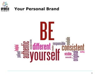 Your Personal Brand




                      8
 