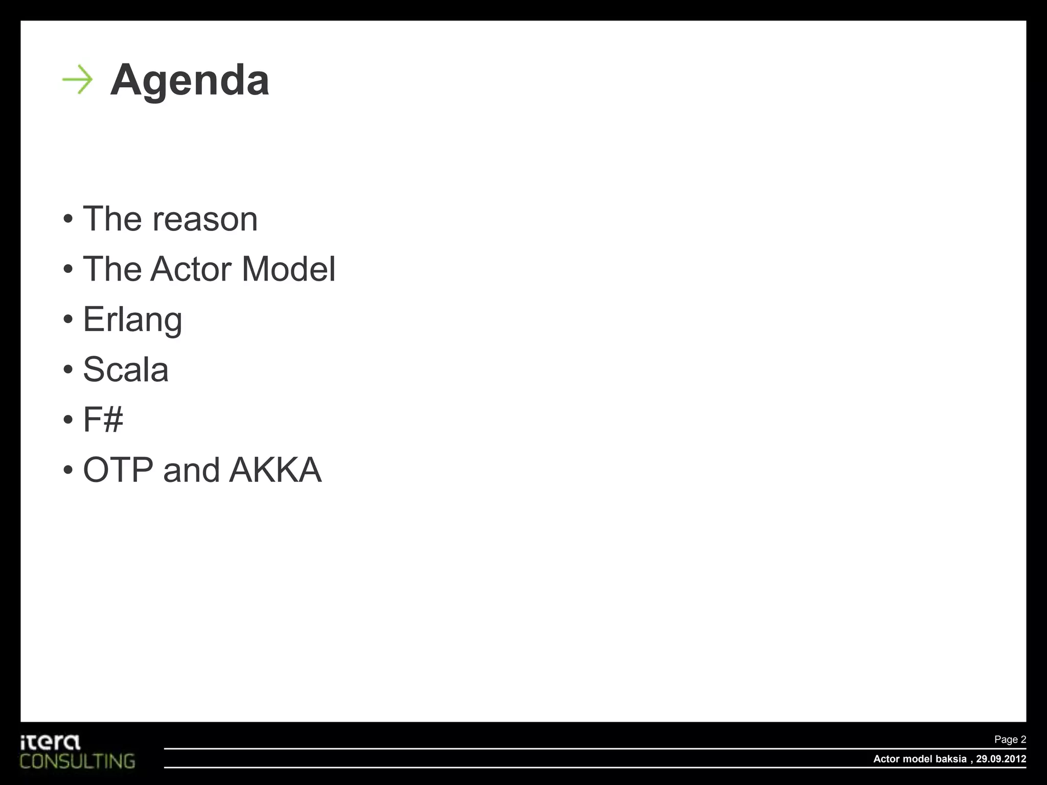 Actor three languages