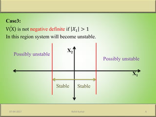 Stability Problems LYAPUNOV STABILITY PROBLEM SOLUTION | PPTX