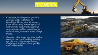 EXCAVATION AND EARTHMOVING EQUIPMENTS
