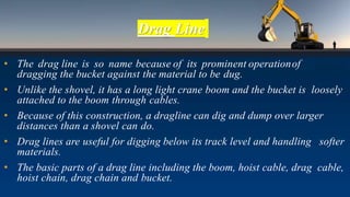 EXCAVATION AND EARTHMOVING EQUIPMENTS