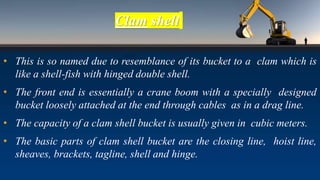 EXCAVATION AND EARTHMOVING EQUIPMENTS