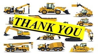 EXCAVATION AND EARTHMOVING EQUIPMENTS