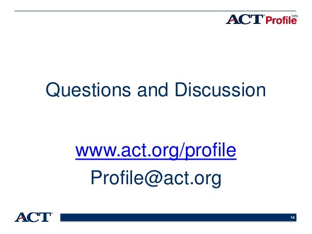 act profile college and career planning goes social act profile