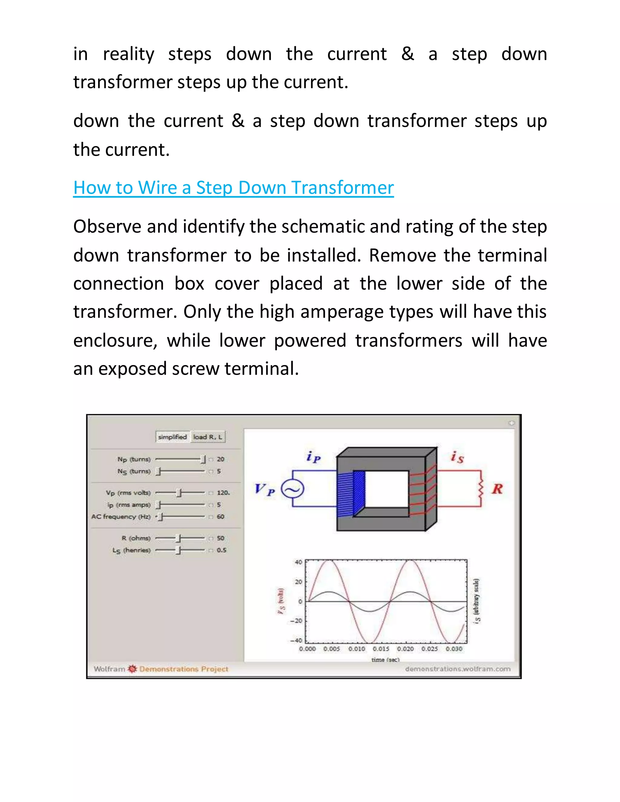 AC TRANSFORMER | DOCX
