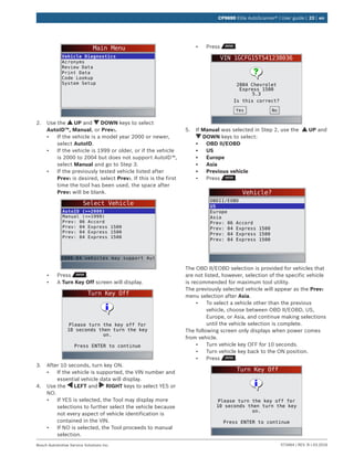 Actron CP9690 User Manual | PDF