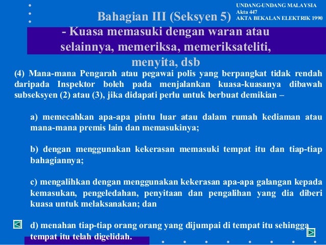 Akta Bekalan Elektrik