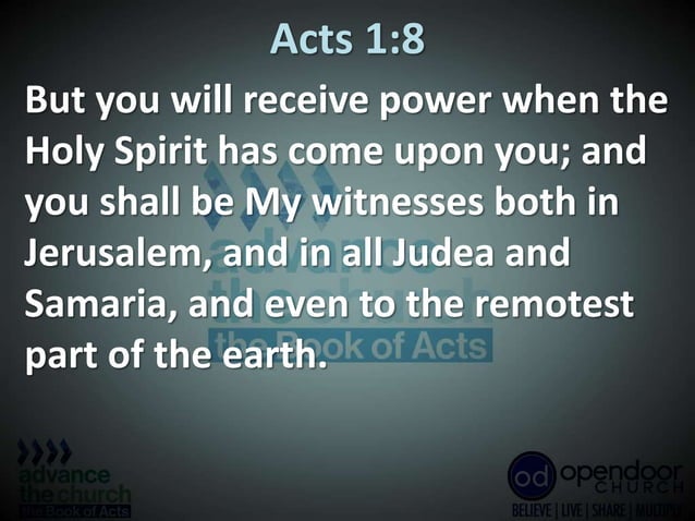 Acts 11, 19 30 | PPT