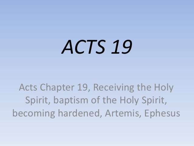 acts 19 receiving the