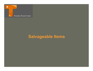 Salvageable Items
 