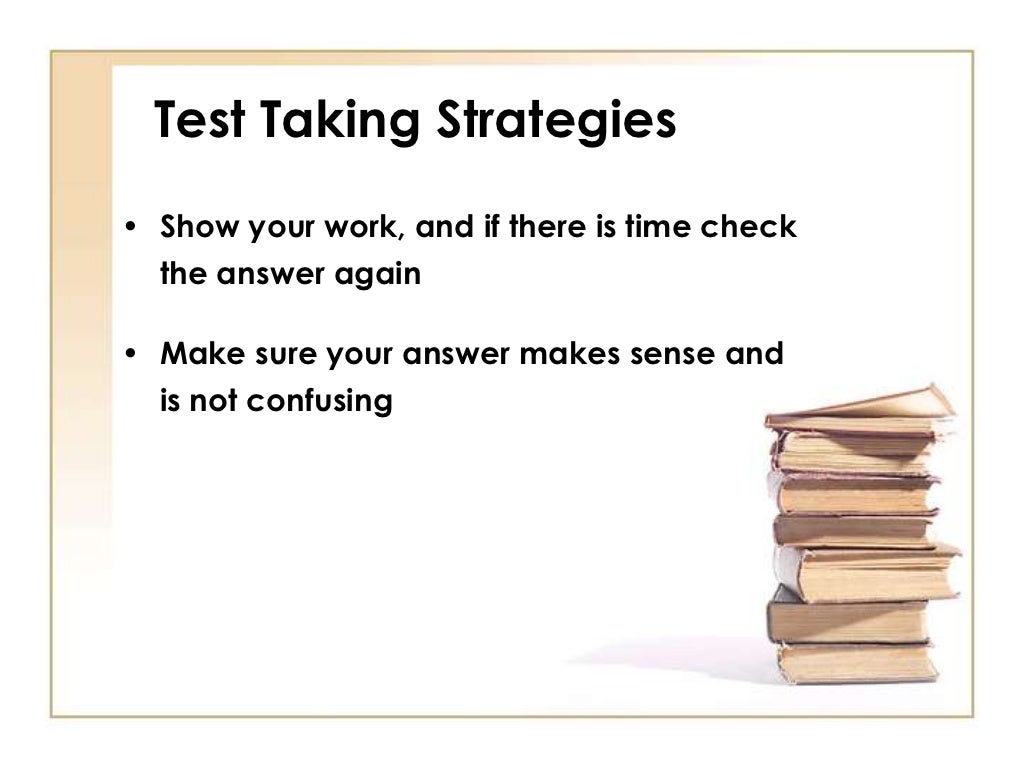 Act Test Taking Strategies For The Act Math Test Act Test Taking Strategies For The Act Math Test
