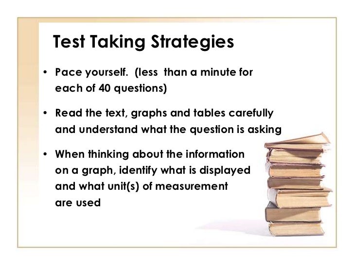 Act Test Taking Strategies For The Act Science Test Act Test Taking Strategies For The Act Science Test