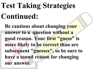 Act test taking | PPT