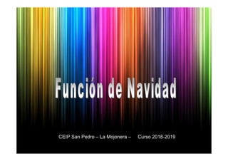 CEIP San Pedro – La Mojonera – Curso 2018-2019
 