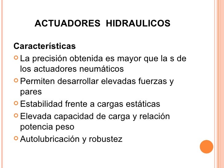 ACTUADORES