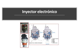 Inyector electrónico
 
