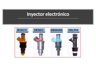 Inyector electrónico
 