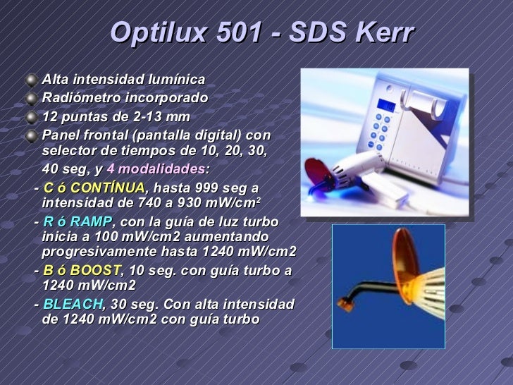 Conceptos actuales en lámparas de fotopolimerización Conceptos actuales en lámparas de fotopolimerización