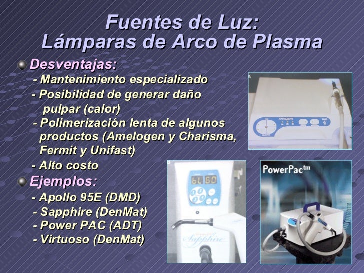 Conceptos actuales en lámparas de fotopolimerización Conceptos actuales en lámparas de fotopolimerización
