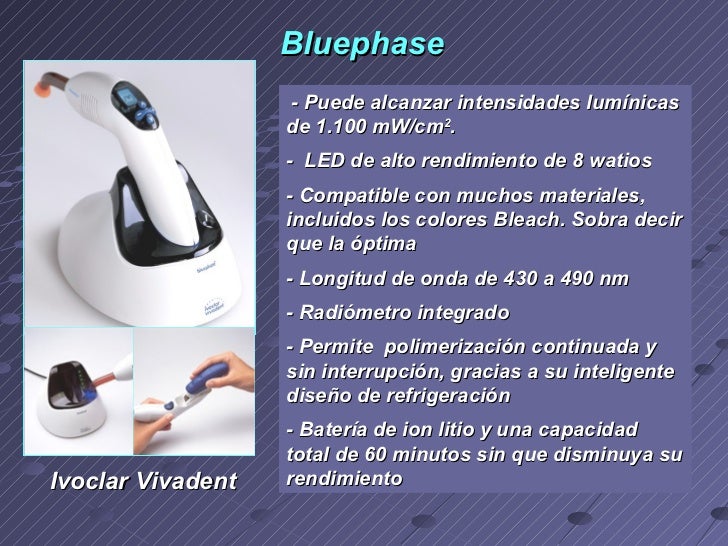 Conceptos actuales en lámparas de fotopolimerización Conceptos actuales en lámparas de fotopolimerización