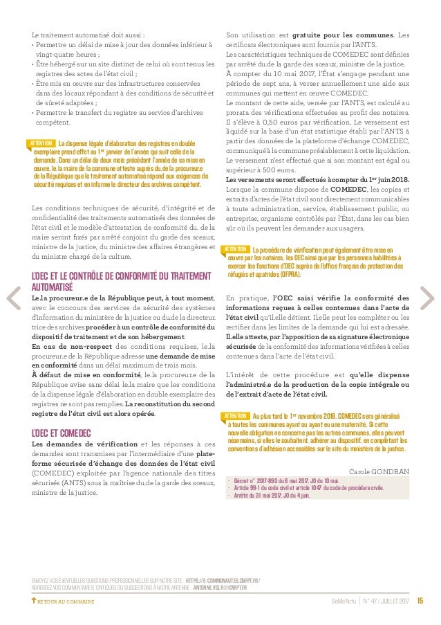 Actualite Juridique Territoriale Cnfpt N 47 Juillet 2017