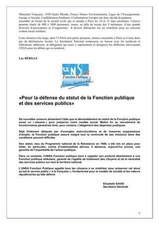 Mutualité Française, ATD Quart Monde, France Nature Environnement, Ligue de l’Enseignement,
Europe et Société, Confédérati...