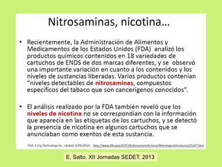 E. Salto. XII Jornadas SEDET. 2013

 