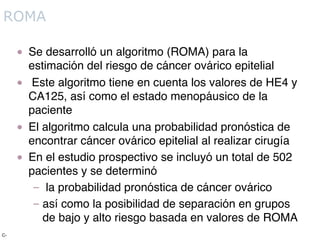 Actualizac iîn para_el_ manejo_del_cáncer_de_ovario | PDF