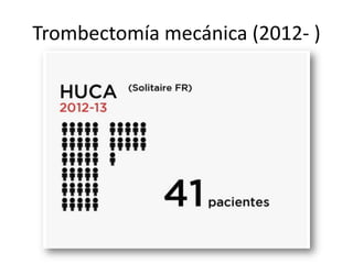 Trombectomía mecánica (2012- )
 