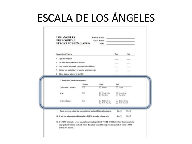 Actualización del código ictus