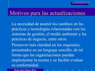 Actualización en las normas de los Sistemas de Gestión | PDF