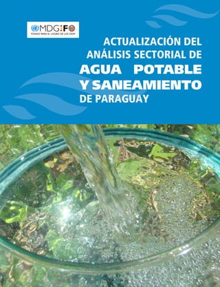 ACTUALIZACIÓN DEL
ANÁLISIS SECTORIAL DE
AGUA POTABLE
Y SANEAMIENTO
DE PARAGUAY
 