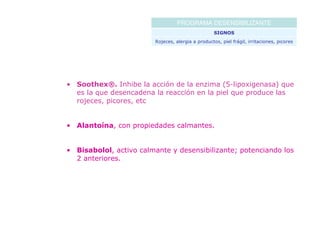 PROGRAMA DESENSIBILIZANTE


                     <9 9 % ;>EDD: ? A< % 9 G ; >> FA C9 % A >9
                      8A = D9     >< @ F= : ;>OE % D < =: < =




"    ' 3 4 - CJI ; D A ? ; 9 5D Q ; < E CD D H 9
      '? 2        9 D A BC 9 D CN       :K 9 =    @
    9 ; H 9? = CA ? CD; >9 A BC 9 ; :9 H 9: ? A ;=
     =D @ 99 D 9 D DA            C D ; @ >< @ 9 D
    ><9 9 % A >9 % F
      8A = : < = 9A


"    ,* ' ) A C : :9 D 9 A ; CF=
     ) 3 @* % < >< ? ? = D5D 9


"    +8 : ,, D F <A ; CF .? = C=I; D 9 : FCA C? ;=
       ) ''% A R D5D 9     99     N CF1 <9 D < <
      D 9< =
       CF> >9
 