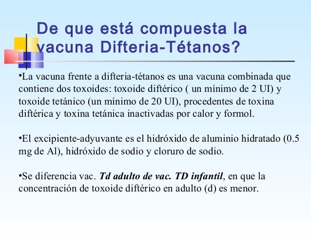 Como Se Aplica La Vacuna Del Tetanos - Aplican Compartida