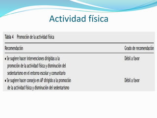 Actividad física
 