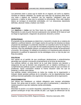 Proceso Administrativo