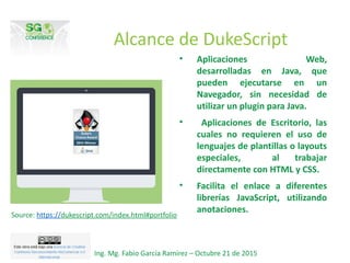 Ejemplo Elaborar tal vez DukeScript: HTML5 y JavaScript desde Java