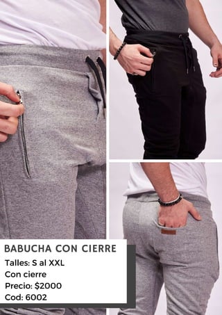 BABUCHA CON CIERRE
Talles: S al XXL
Con cierre
Precio: $2000
Cod: 6002
 