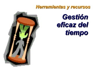 Herramientas y recursos Gestión eficaz del tiempo 