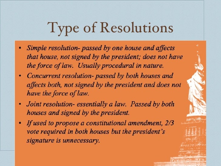 Actually Getting A Bill Passed