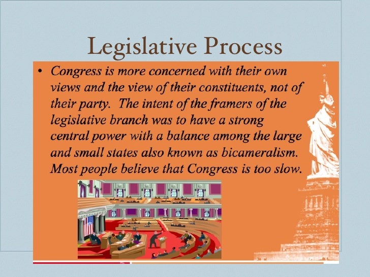 Actually Getting A Bill Passed