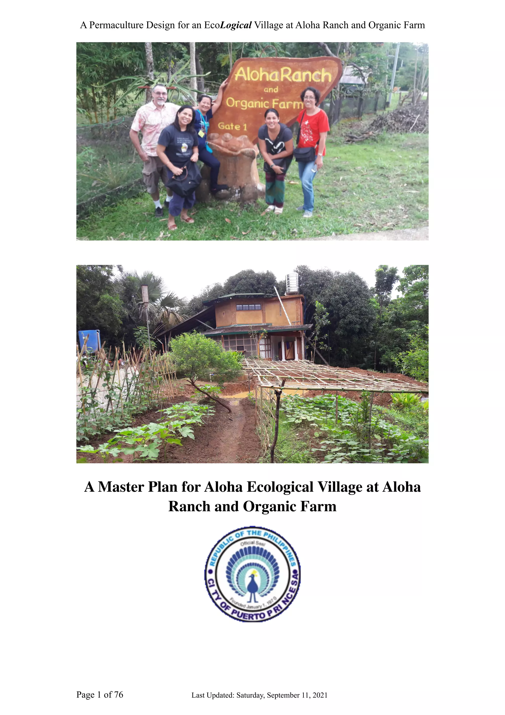 PDF Master Plan for Aloha Ranch and Organic Farm 9-11-21 | PDF