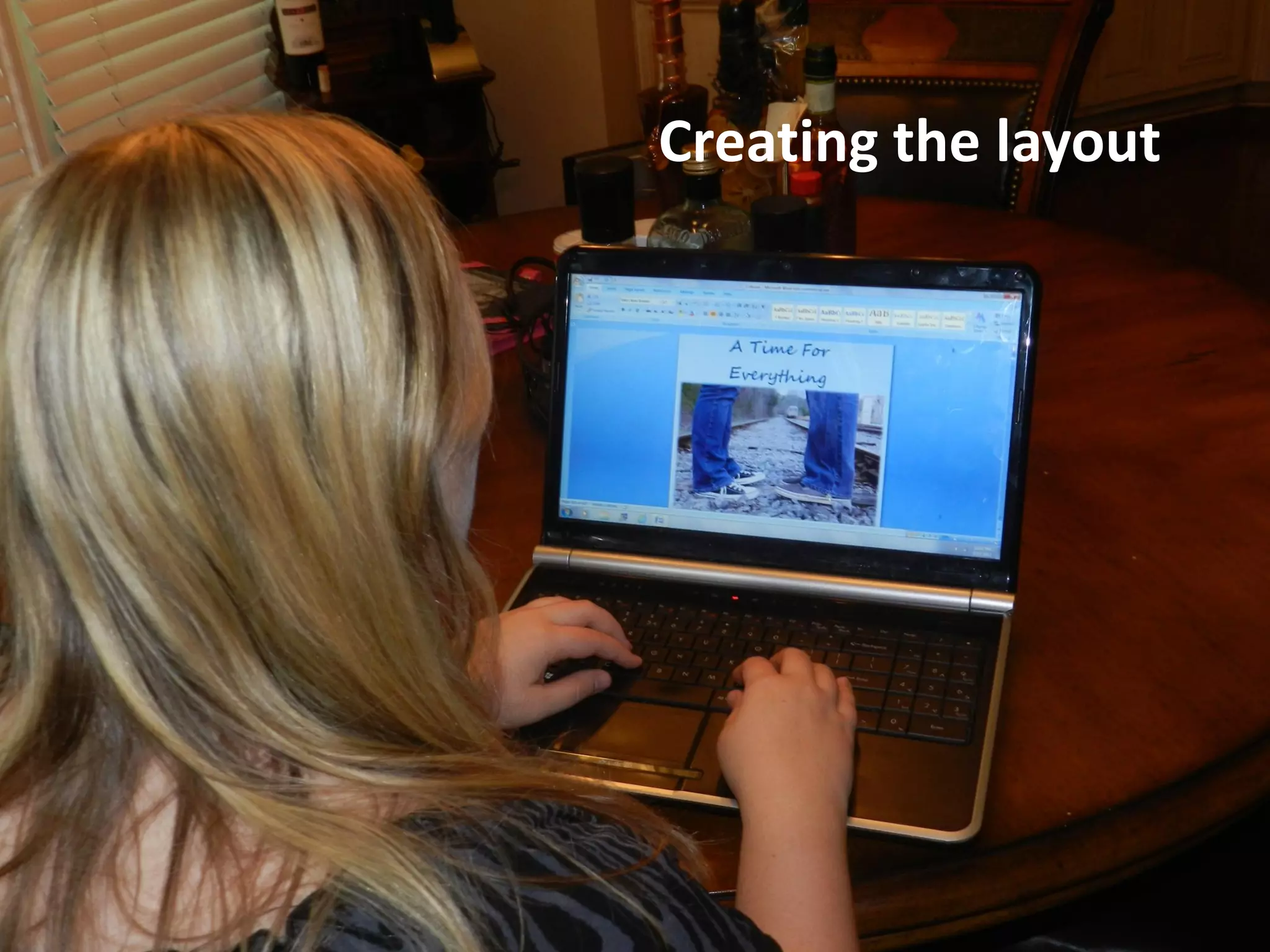 Creating the layout