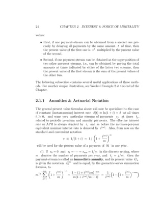[Actuary] actuarial mathematics and life table statistics | PDF