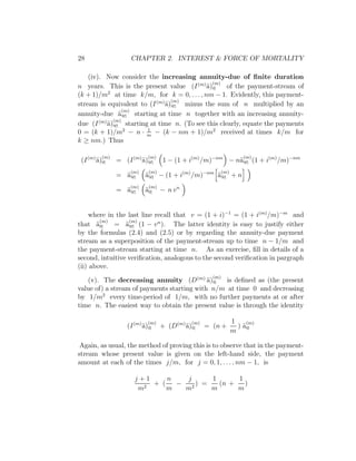 [Actuary] actuarial mathematics and life table statistics | PDF