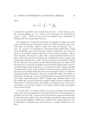 [Actuary] actuarial mathematics and life table statistics | PDF