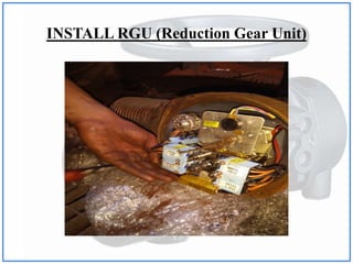 INSTALL RGU (Reduction Gear Unit)
 