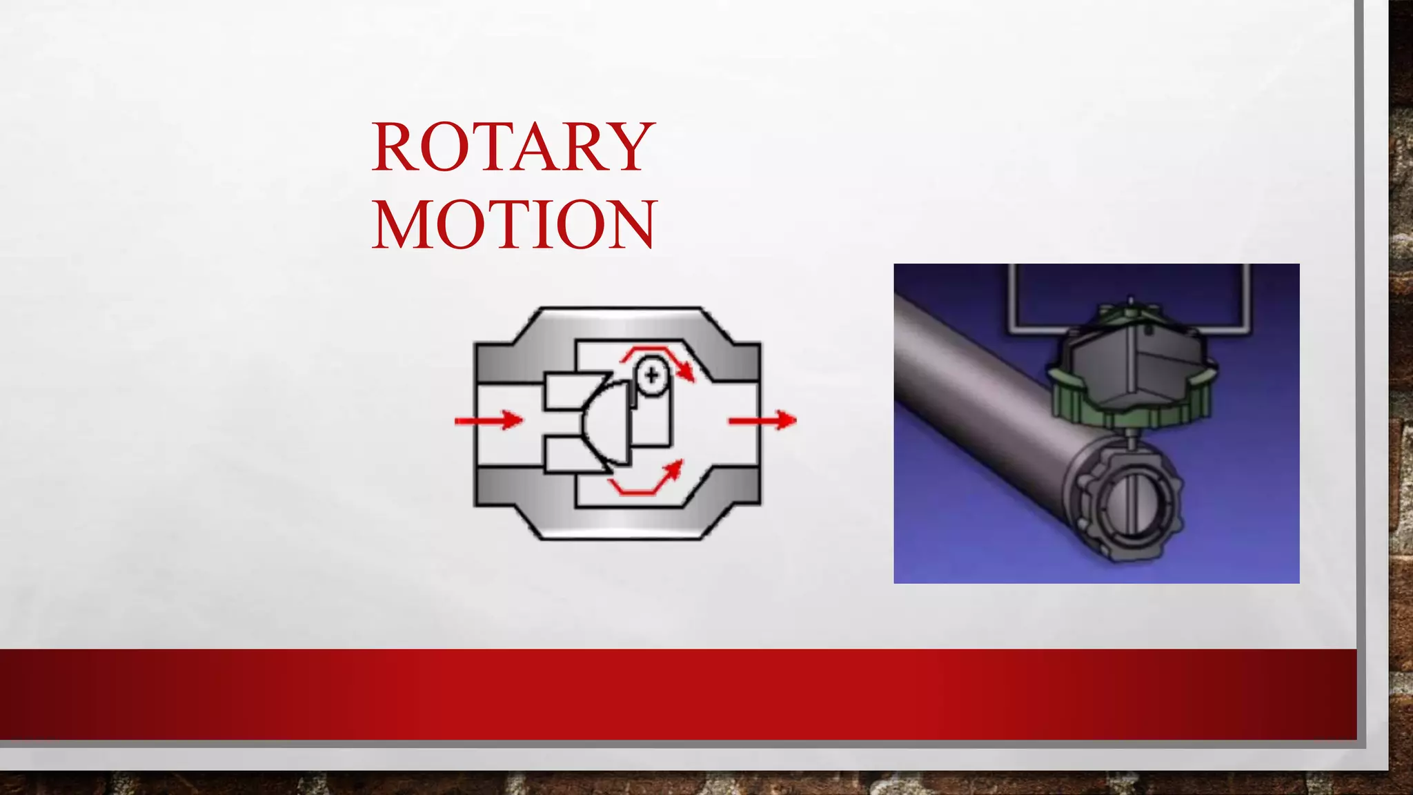 ROTARY
MOTION
 