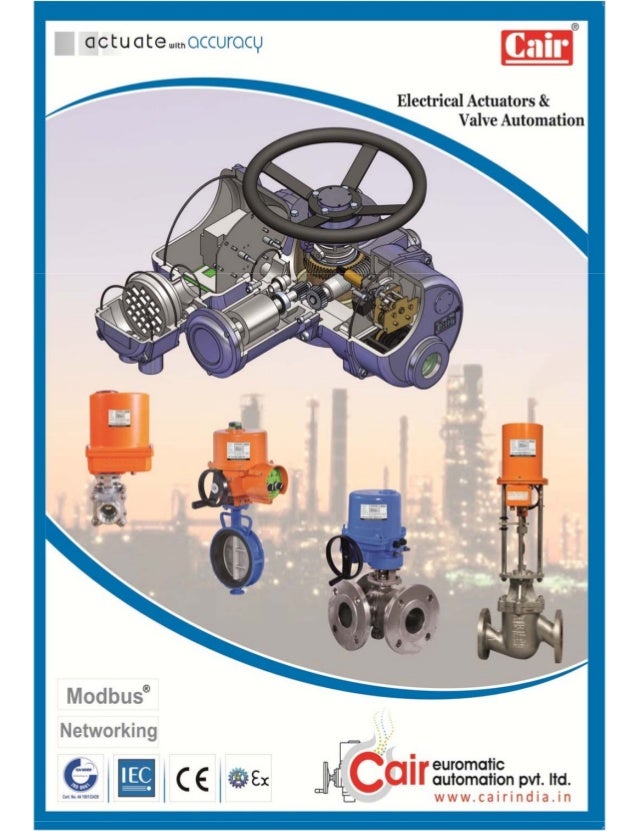 Actuator catalog Cair Electric valve Actuator & motorized valve manuf…